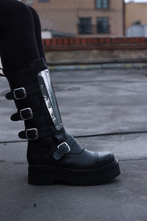 heavy metals shoes in house|metal plated boots.